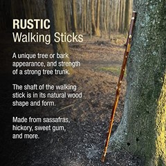 Rustic Wood Traditional Style Handle, for Men 55″ Walking Stick Maple Straight