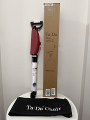 STEP2GOLD Ta-Da Chair Series 2, Trekking Hiking Pole, Red , 32.3″, 12082