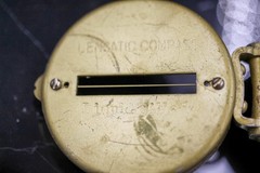 Vintage & Collectible Metal Liquid Filled LENSATIC Precision Pathfinder Compass