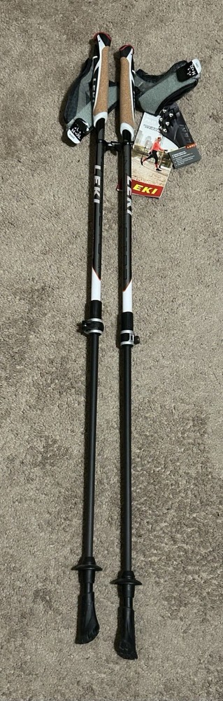 LEKI Instructor Lite Black/Gray/Yellow Nordic Walking Poles