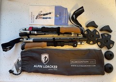 Collapsible Trekking Hiking Poles I Aluminium Hiking Poles Ultra Lightweight