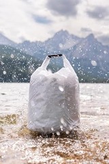 Valuables Dry Bag (Surf, 40-Litres) 20-Litres Clear