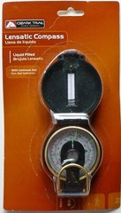 Lensatic Compass Liquid Filled With Luminous Dial – Ozark Trail – New in Package