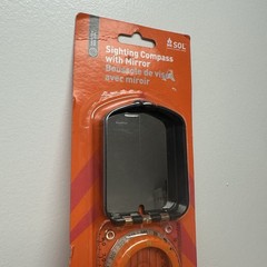 Ready Brands Survive Outdoors Longer Sighting Compass with Mirror Survival Gear