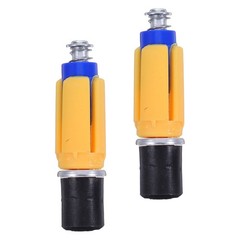2 Pcs Trekking Pole Tips Replacement Extension Expansion Fitting