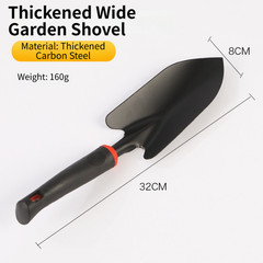 Sturdy Welded Carbon Steel Gardening Tool Set Shovel Rake Dual Purpose Hoe