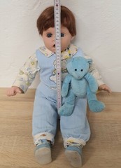 Artist Doll Vinyl Doll Doll NJSF Limited 40cm Sitting Collector HTF Vintage