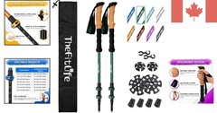 Ergonomic Hiking Poles with 7075 Aluminum & Natural Cork Grip – Ultimate Comfort