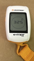 Celestron Retrace Deluxe Handheld GPS Navigator Clip On w/ Case Owners Guide EUC