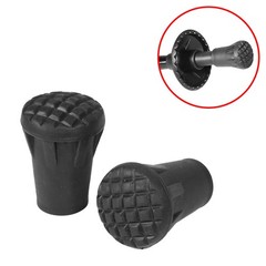 6pcs Outdoor Trekking Hiking Pole Tip End Walking Stick Cover Protector