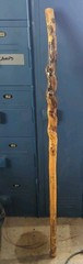 Natural Twisted Wooden Walking Hiking Stick Cane 50″