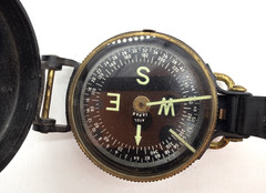 VTG Engineer Lensatic Military Forestry Hiking Orienteering Compass Black Japan
