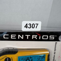 Centrios Digital Compass Travel Alarm Clock Yellow Weatherproof 6308162 NEW
