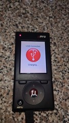 Callaway Golf uPro Go Handheld GPS uPlay W/ uPlay 1 Gig Card . Working.