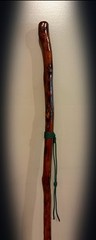 64” Eastern Hophornbeam Hiking Stick Handmade & Finished 🇺🇸