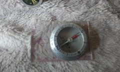 Vintage Silva Compass And Kumbak Whistle, Compass and Safe
