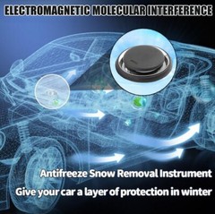 High-quality solar-powered portable car defogging and de-icing instrument