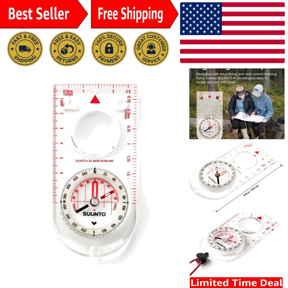 A-30 Northern Hemisphere Compass: User-Friendly Design for Ultimate Navigation