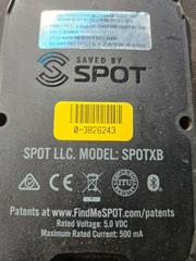SpotX Bluetooth 2-Way Satellite Messenger with SOS includes strap – used.