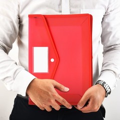 Expanding File Folder Document Organizer with Snap Button, Waterproof Colorful