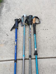 Lot of 4 Mountainsmith Individual Trekking Poles