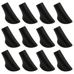 Nordic Walking Pads, 12 Pack / 6 Pairs, High Quality Rubber Pads for Asphalt and…
