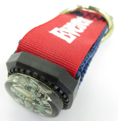 Everest Pocket Compass & Key Chain Combo Hiking Camping Vtg