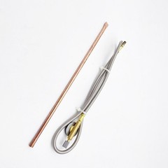 Stainless Steel Hose Fire Starter with Purple Copper Pipe for Outdoor Use
