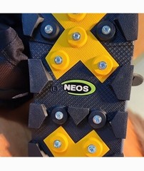 Neo’s Overshoe Trek Cleats UNISEX Sz L Men 9-10.5 W 11-12.5 Snow Ice