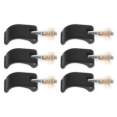 6 Pcs Trekking Pole External Locking Handle Walking Stick Clip Agility Poles