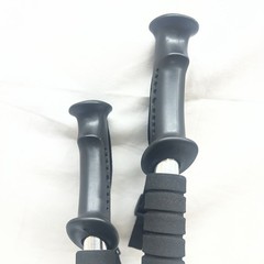 Trail Buddy Trekking Poles 105-135CM Black .. Anti-shock By The Fit Life