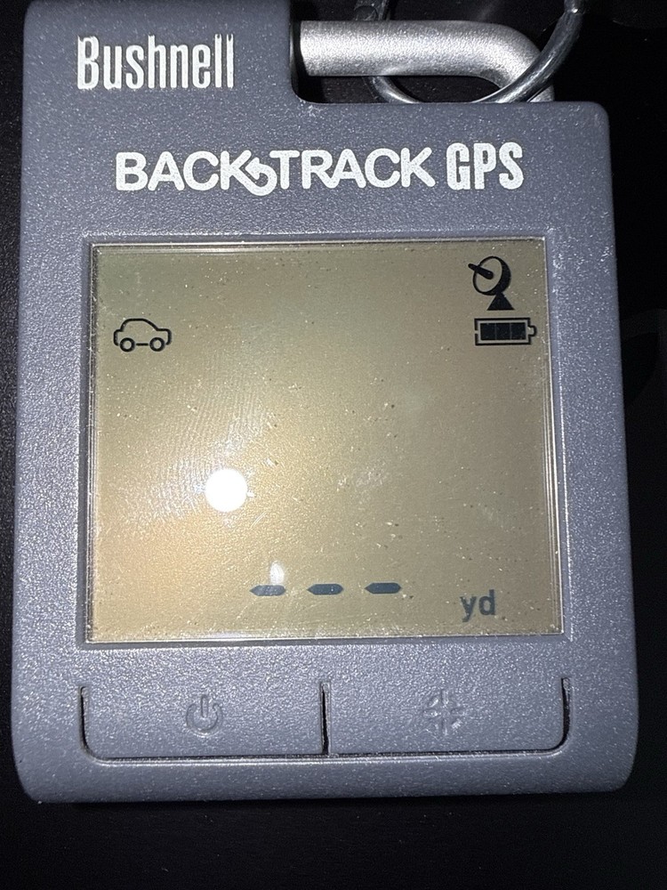 Bushnell Backtrack 360100 Portable 2.25″x3″ Point-3 Handheld GPS Compass -TESTED