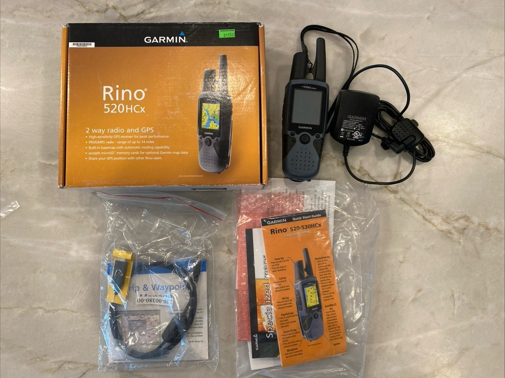 Garmin Rino 520HCX GPS and Two-Way Radio