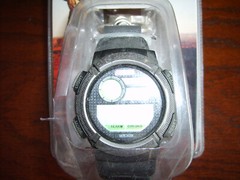 COLEMAN CLIP WATCH~Alarm~Stopwatch~NightSight Backlight~Water Resistant to 30M