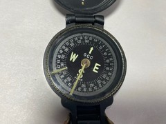Lensatic Engineer Compass Vintage Early 1960s Navigation Tool