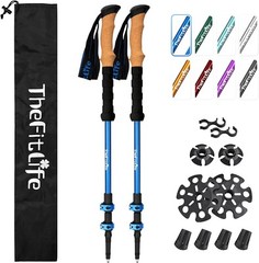 High-Performance Trekking Poles – 7075 Aluminum, Adjustable, Lightweight Design