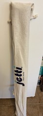 Jetti Weighted Walking Poles Sky Blue Set of 2 New with Bag Size Small 41.5”