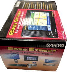BRAND NEW Open Box Sanyo Easy Street NVM-4070 Automotive Hiking GPS
