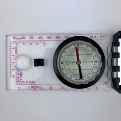 Multi functional Compass With Mapping Ruler and Mirror Emergency Kit For Outdoor
