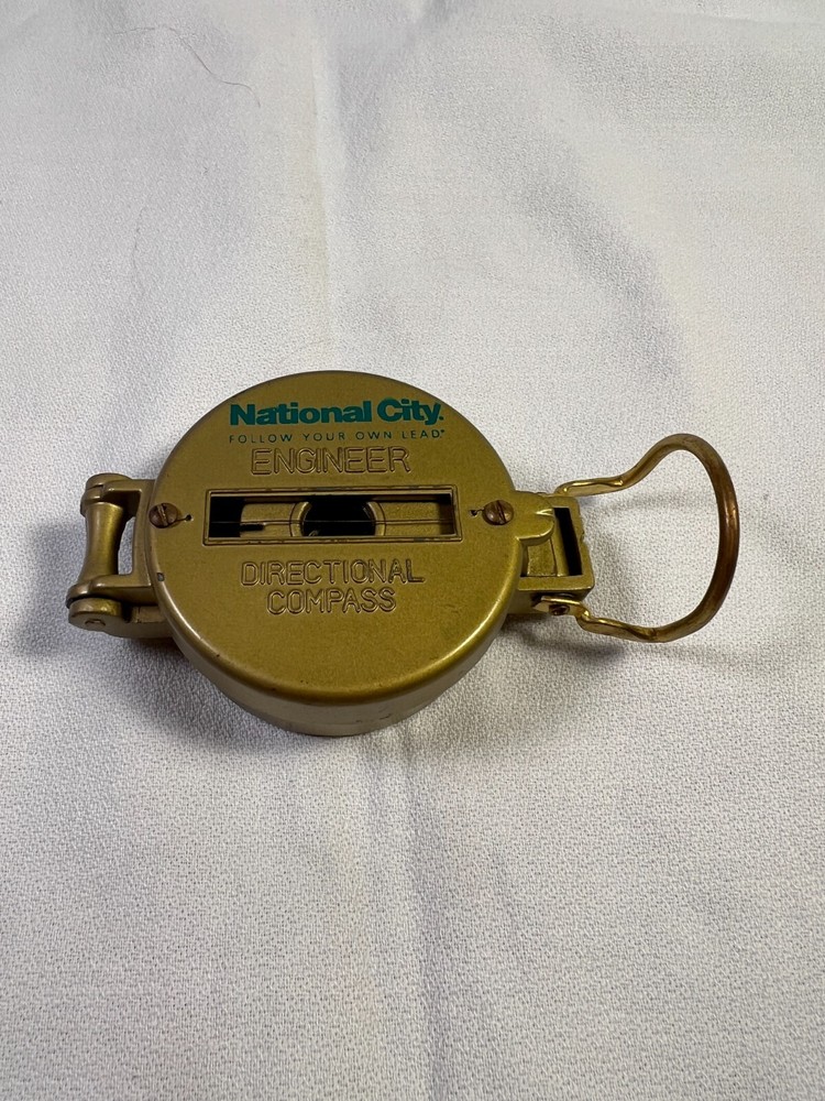 Engineer Directional Compass National City Bank Promotional Item