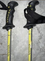 Kerma Nitro Trekking Poles 48” Aluminum Yellow