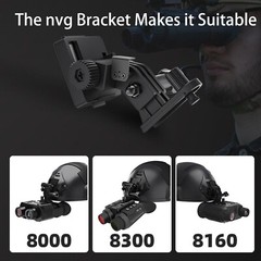 DurableHead Mounted Night Vision Tactical Helmet Mount for NV8000 NV8160 NV8300