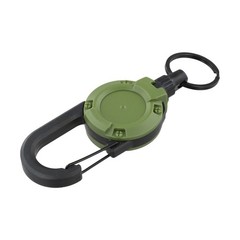 Efficient Key Management with 60cm Retractable Keychain and Robust Spring Hook