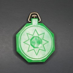 Taylor LITENITE Bakelite Plastic Pocket Compass 2″ vintage DECO RETRO GREEN!!
