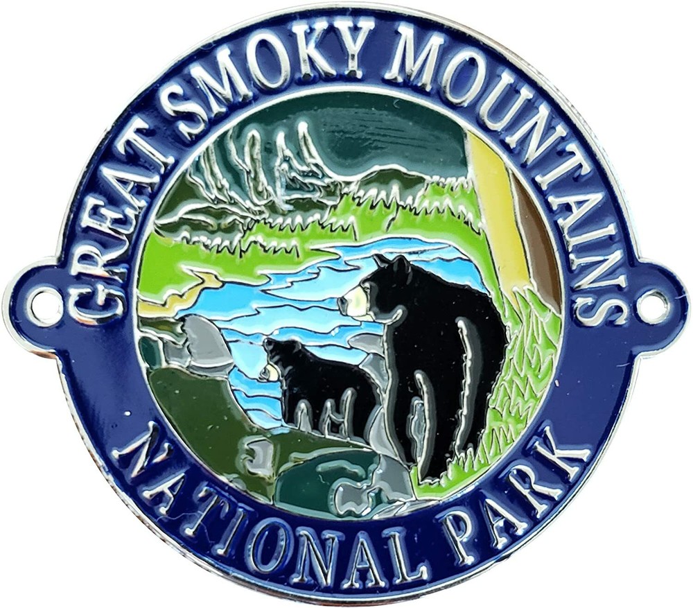 Great Smoky Mountains Hiking Stick Medallions – Multiple Designs Available