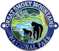 Great Smoky Mountains Hiking Stick Medallions – Multiple Designs Available