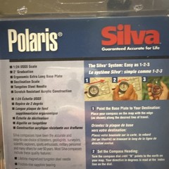Silva Polaris Precision Compass Outdoor Hiking Navigation Liquid Filled New