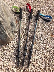 KILIMA Carbon Fiber Trekking Pole 3-Section ST01 2pcs