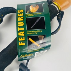 Cabela’s Alaskan Guide Hiking Staff Anti-Shock Compass Handle DISCONTINUED