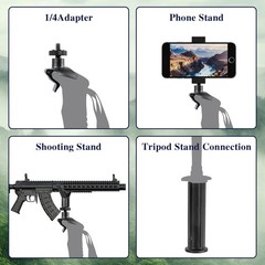 Trekking Pole,Multipurpose Telescopic Lightweight Walking Stick for Hiking an…